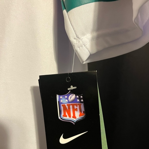 Miami Dolphins Tua Tagovailoa White Nike On Field Jersey Authentic M New - Picture 4 of 5